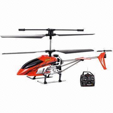 3.5CH RC Metal Helicopter, Measures 37 x 6.2 x 15cm