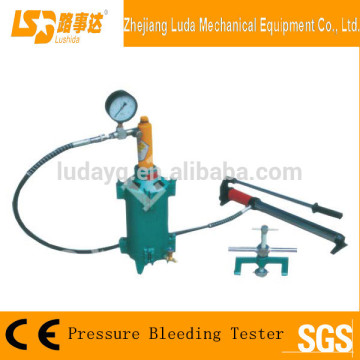 pressure bleeding tester