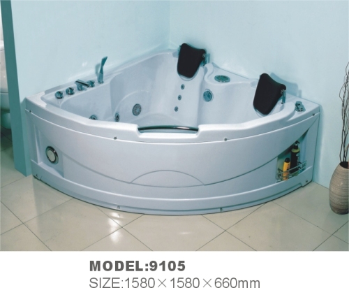 Two-Person Indoor Luxurious Massage Bathtub for America Market North (9105)