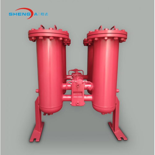 Langlebiger hydraulisch geschweißter Version Doppelhäuser -Rohrfilter