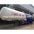 25 t essieu tridem LPG Transport semi-remorque