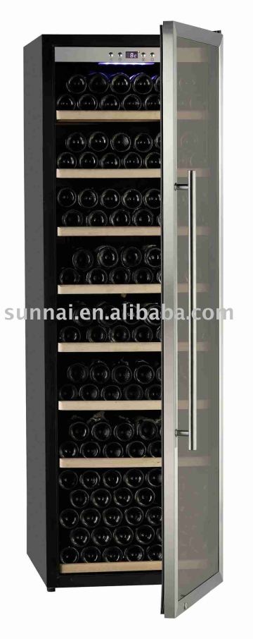 192 bottle wooden high-efficiency wine cooler