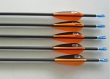 custom made toptek carbon fiber arrows