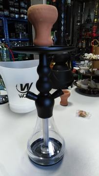 New model hookah Aluminum maya shisha huka glass smoke pipe