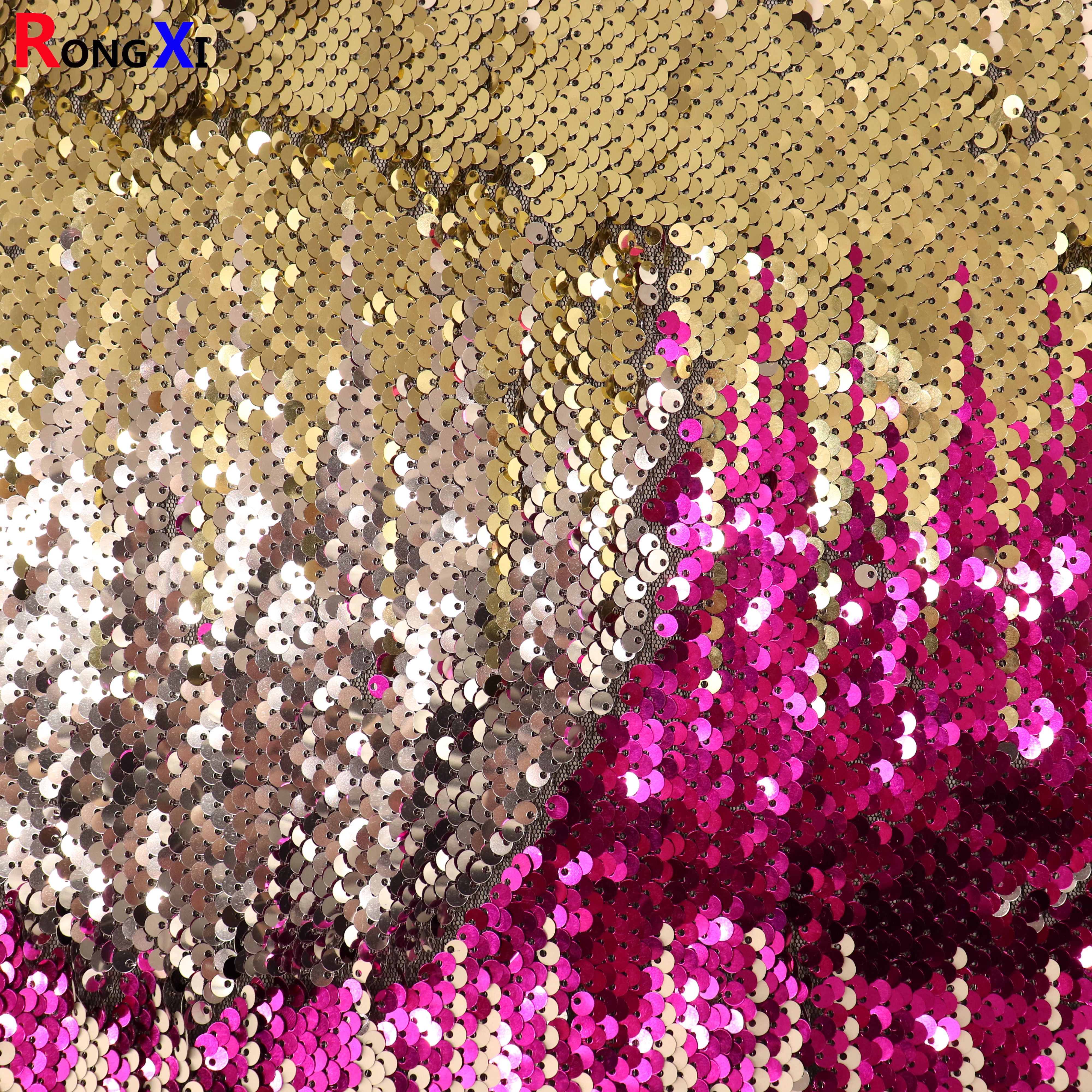 RXF1290 5mm Multifunctional Sequin Roll Pink For Wholesales