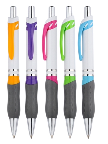 Click Action Plastic Ball Pen