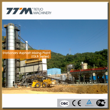 160t/h stationary asphalt batching plant, asphalt hot mix plant