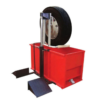 Automatic Tubeless Truck Tyre Leak Testing Machine