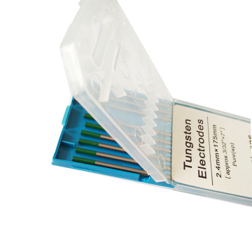 HUARUI Hot Selling 150mm/175mm TIG Welding Electrodes WP Green Pure Tungsten