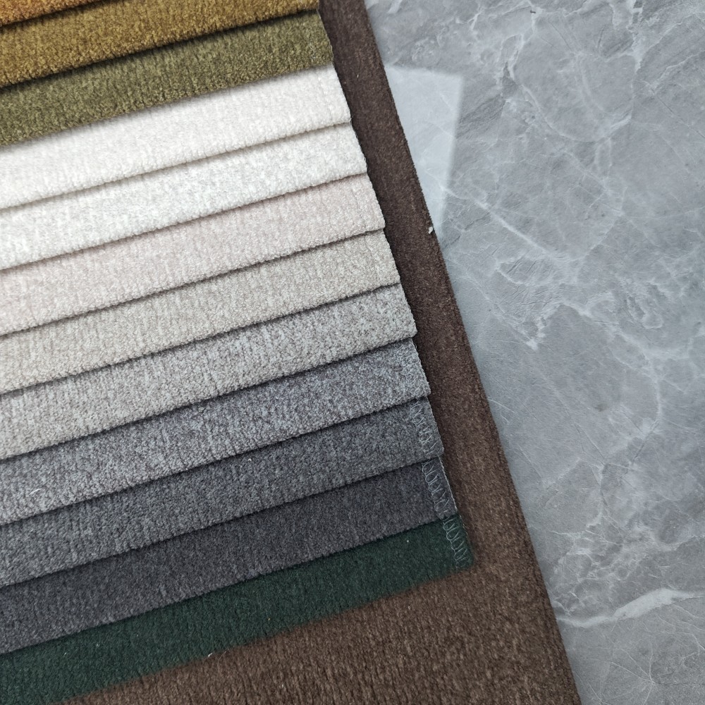 پارچه مخملی پلی استر بادوام برای مبل Durable Polyester Velvet Fabric for Sofa