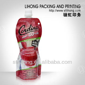Vivid Printing Service For Cocktail Packaging Pouch