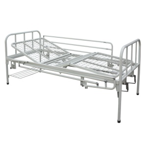Manual Medical Bed With Two Cranks