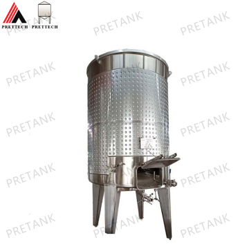 Customizable Variable Capacity Fermenter - Pretank Winery Equipment