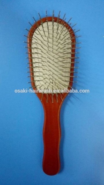 2015 newest design antistatic wooden hair brush for massage