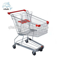 Supremarket chrome grocery cart