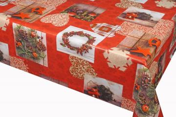 Christmas Design Cheap PVC Tablecloth