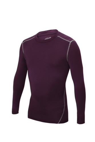 Sublimazione 85% poliestere 15% Spandex compressione Rash Guards