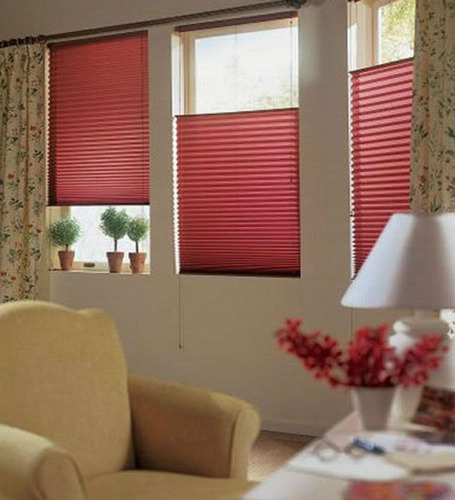 2014 best price cordless Pleated Blinds /25MMFabric Pleated Blind/pleated blinds with remote control &venetian blind motors