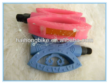 Pretty various colors plastic children bicycle pedal,kid bmx cycle pedal for 12''-16'' bicycle approved ISO 9001