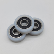 Customized Casting Polyurethane Rubber Rollers with Bearing