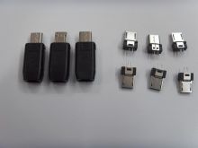 V8 8600 Lg3500 5.0 Micro Universial Usb Connector Kit Cell Phone 5 Pin Chargers