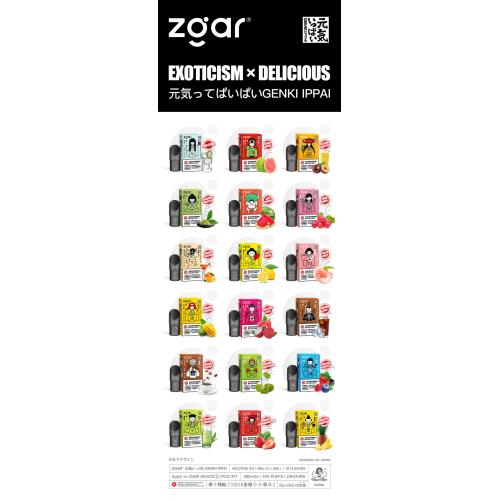 ZGAR GENKLIPPAI VAPE PODS 5.0