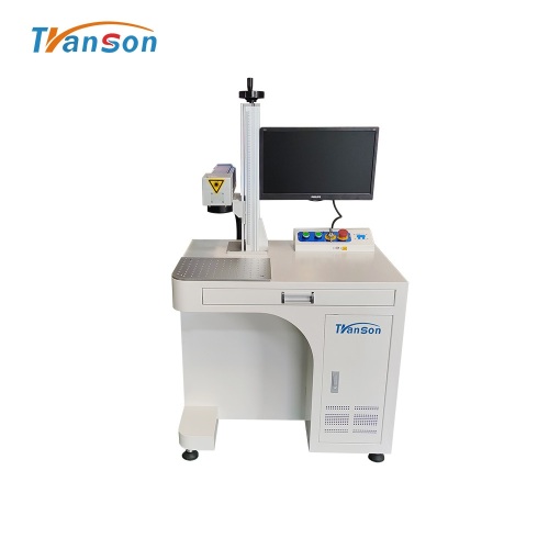 30w Fiber laser marking machine with platform