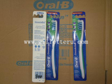 Oral-B manual toothbrushes with soft bristles hotel brush