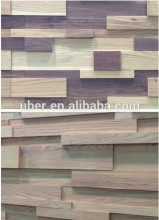 Walnut & Hard Maple Natural oiled 3d indoor wall panels
