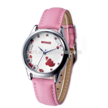 newest quartz gift factory price PU bangle watch
