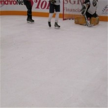 christmas ice skating rink decoration/inflatable ice skating rink