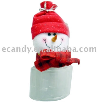 Holiday character candy bag