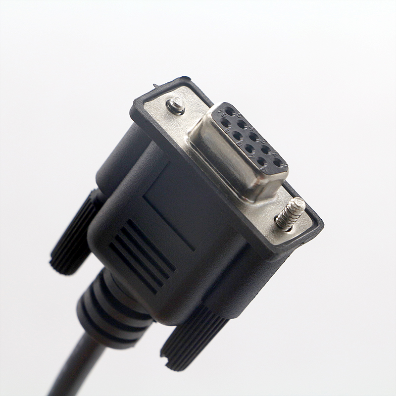 Factory Custom new origin phone usb phone adapt 1.8m DB9 Female  to USB 2.0 B Male Type RS232 Cable for POS System smart watch