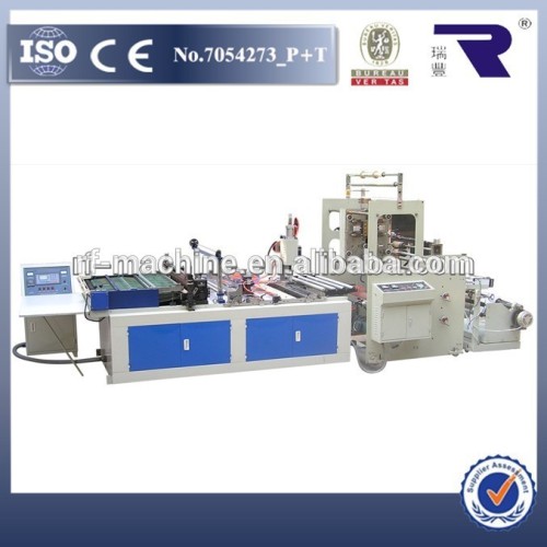 Automatic fruit punching reclosed bag machine