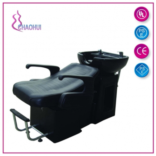 Chaise de shampooing multifonctionnelle avec repose-pieds