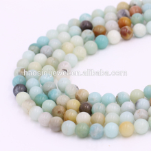 Hot Selling Polished Loose Gemstone Amazonite Beads For Jewelry Making