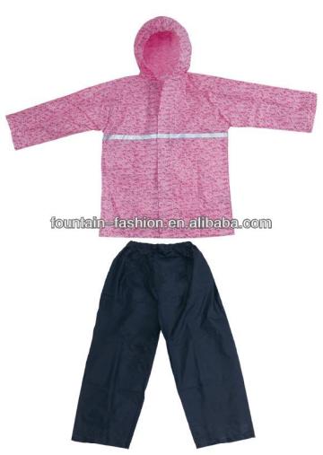 Children PVC Rainsuits