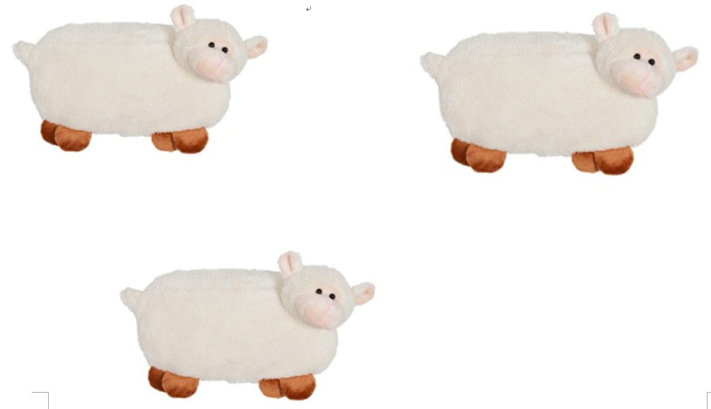 Comfortable plush sheep pillow Comfortable plush sheep pillow