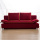 Kain dilipat Sleeping Bed Armless Double Sofa