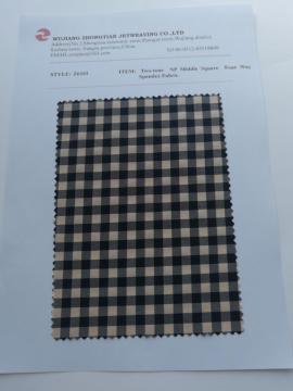 Two-tone NP Middle Square Four Way Spandex Fabric