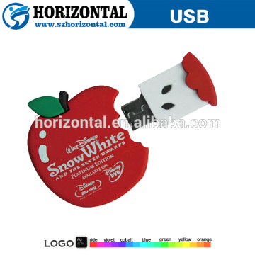 HOT sale promotion gifts solid USB flash drive for fruit store