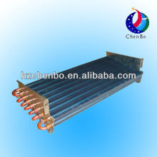 Aluminum fin evaporator