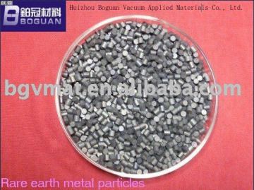 rare earth metal particles (different kinds)