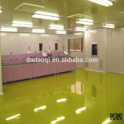 Solvent free epoxy resin based laboratory flooring terrazzo epoxy floor