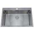 Overmount Handmade Stainless Steel Sinks