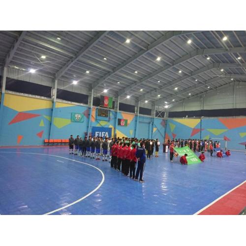 lantai lapangan futsal indoor/outdoor dengan Sertifikat AFC