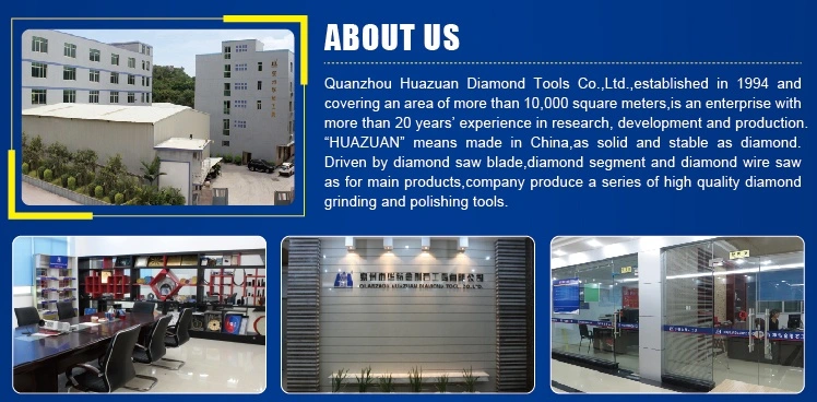 Huazuan Clean Cut J Slot Diamond Saw Blade for Tile