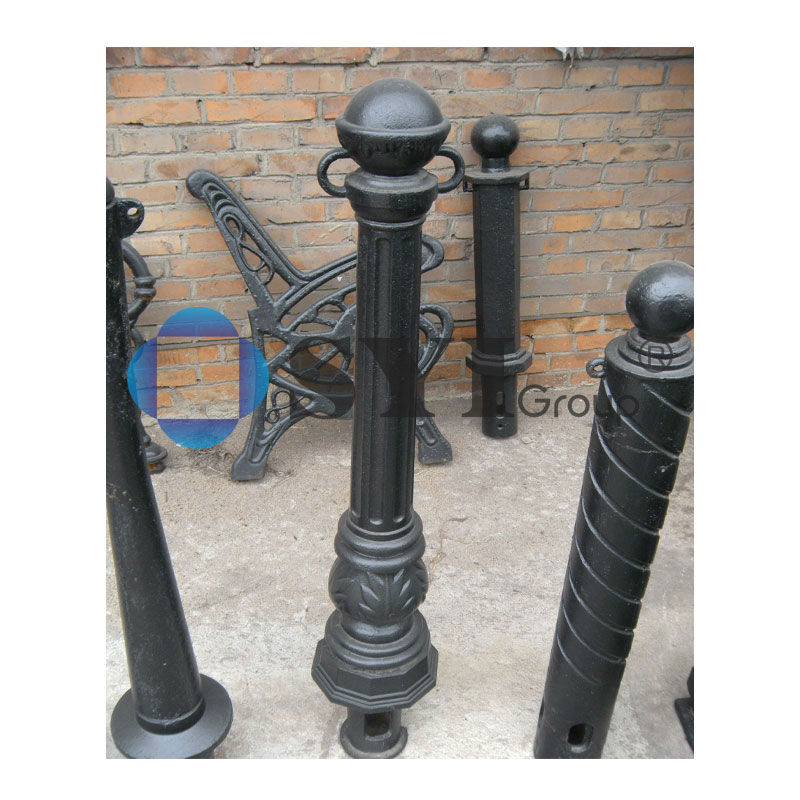 Professional Durable Colored Ductile Iron Traffic Street Bollards for Park