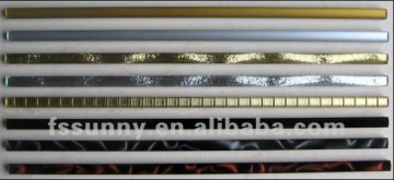 600*30Glazed Decorative wall glass border tiles decorative glass line,strip glass border,glazed border tiles