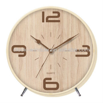 Plastic Wooden Colour Table Clock